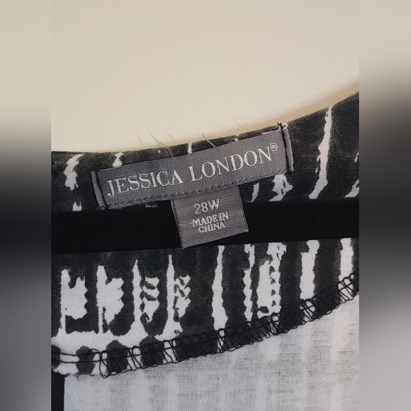 Jessica London - Black&White Dress/Jacket Combo - Picture 7 of 8